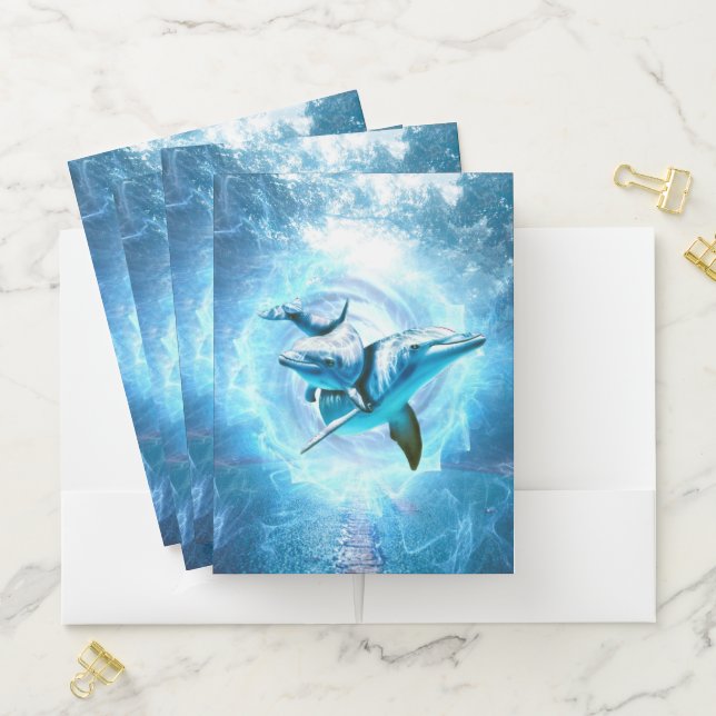 Dolphins Pocket Folder (In Situ)