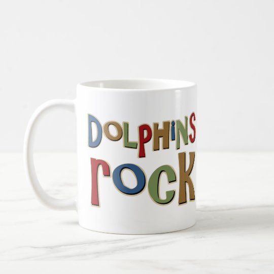 Dolphins Rock Coffee Mug
