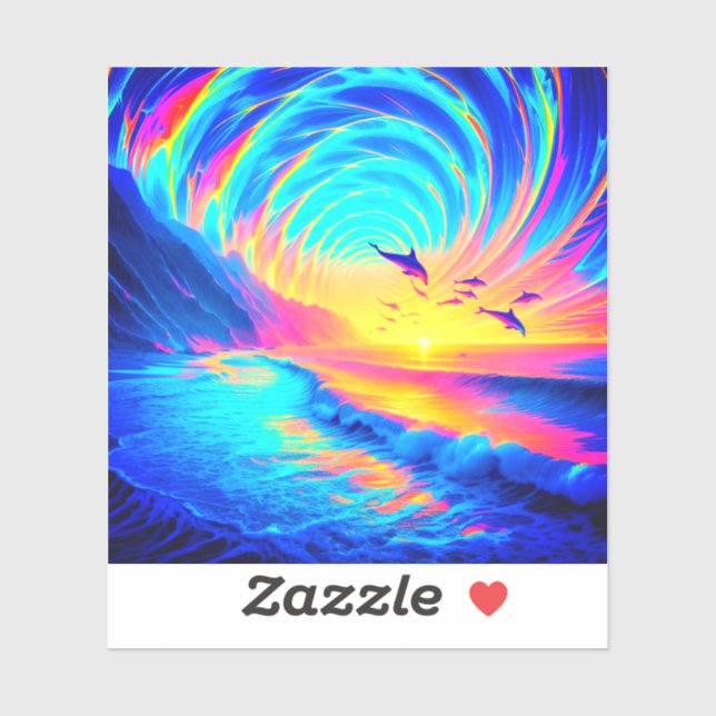 Dolphins Sticker (Sheet)