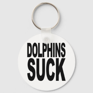 Dolphins Suck Keychain