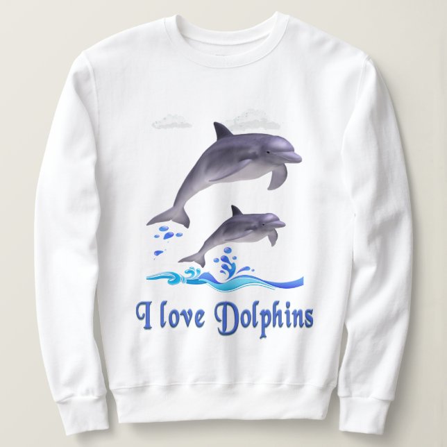 Dolphins Sweatshirt (Design Front)
