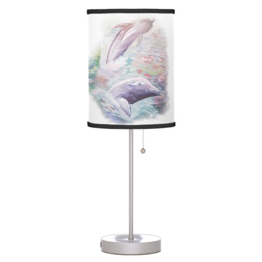 dolphins table lamp (Left)