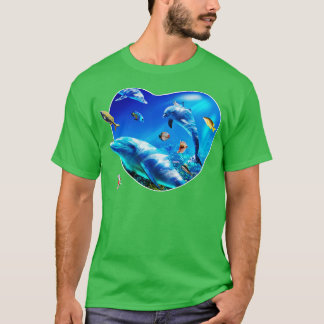 Dolphins Underwater 2 T-Shirt