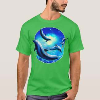 Dolphins Underwater 3 T-Shirt