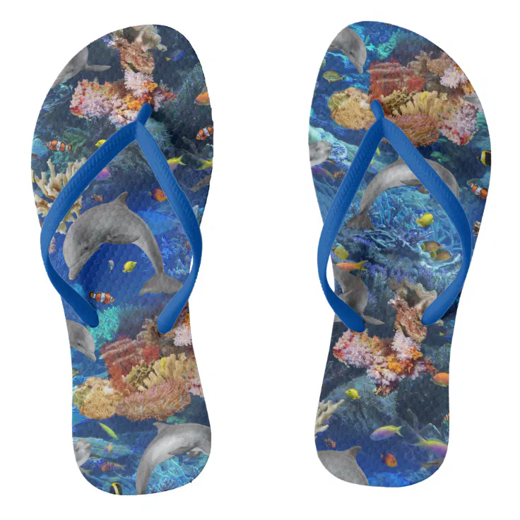 camper dolphin flip flop