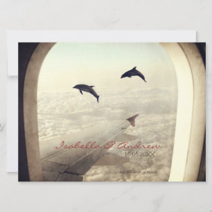 Dolphins - Wedding Invitation