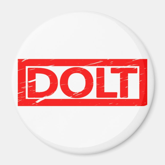 Dolt Stamp Magnet (Front)