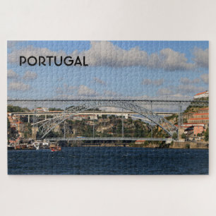 Dom Luis I Bridge, Porto, Portugal Jigsaw Puzzle