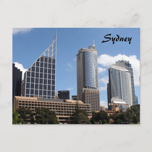 domain view sydney postcard (Front)