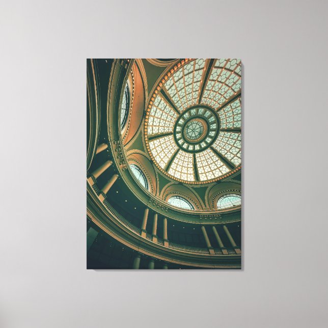 Dome Design Canvas Print (Front)