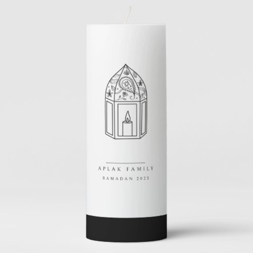 Dome Lantern Pillar Candle