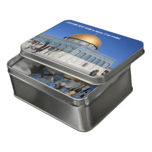 Dome of Rock, Jerusalem, custom message option Jigsaw Puzzle