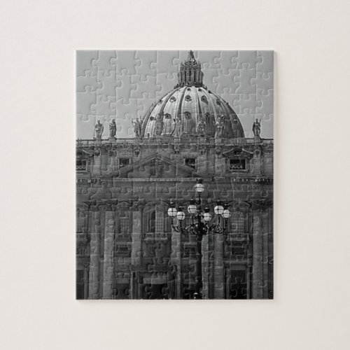 Dome of St Peters Basilica Rome Jigsaw Puzzle