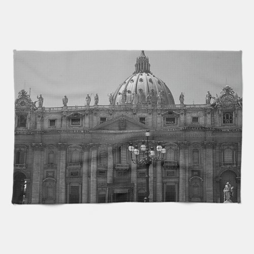Dome of St Peters Basilica Rome Towel