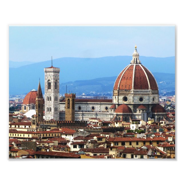 Dome of the Duomo, Florence Photo Print (Front)