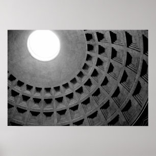 dome of the pantheon poster