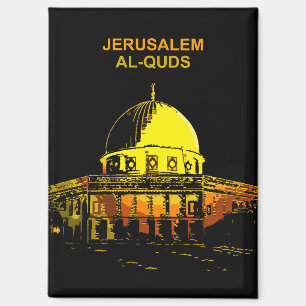 Dome of the Rock: A Symbol of Peace Magnet