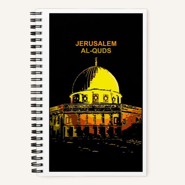 Dome of the Rock: A Symbol of Peace Notebook (Front)