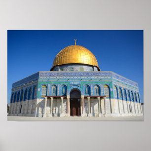 Dome of the Rock,  Al-Aqsa Mosque Poster