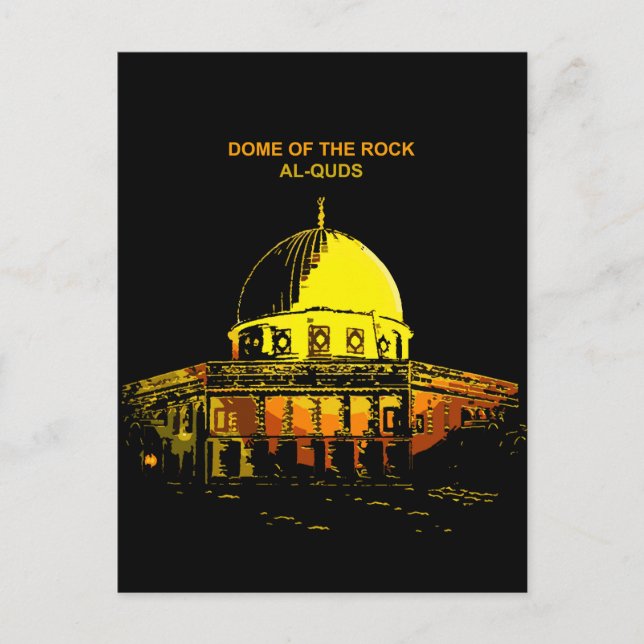 Dome of the Rock: Al-Quds's Heartbeat Postcard (Front)