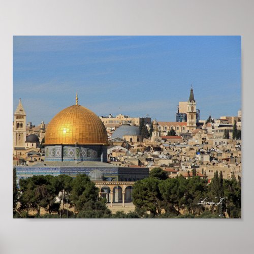 Dome of the Rock in Israel Canvas Print