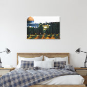 Dome Of The Rock, Jerusalem Canvas Print (Insitu(Bedroom))