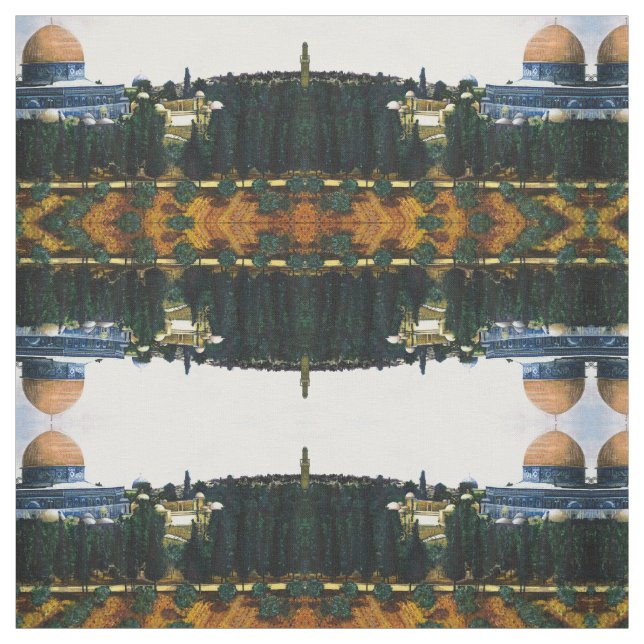 Dome of the Rock, Jerusalem Fabric (Swatch)