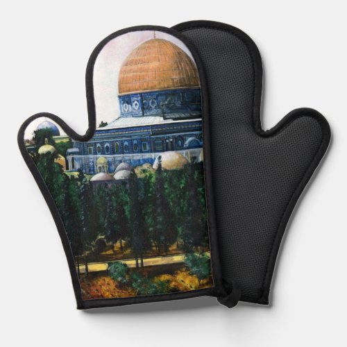 Dome of the Rock Jerusalem Oven Mitt