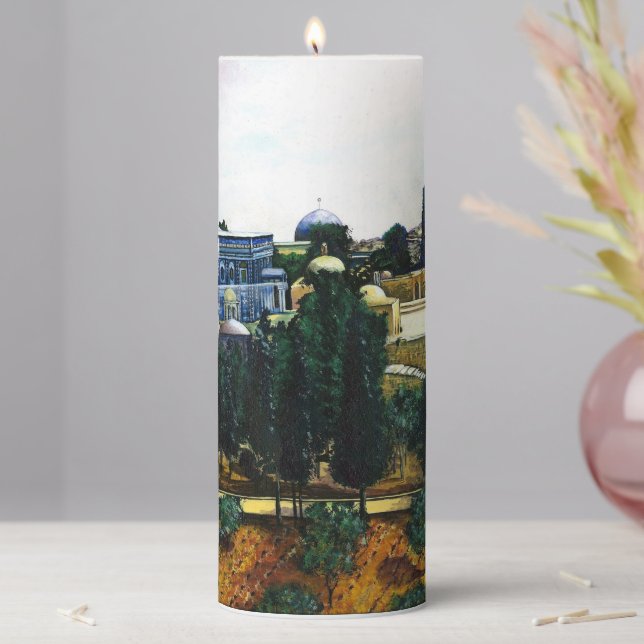 Dome of the Rock, Jerusalem Pillar Candle (In Situ)
