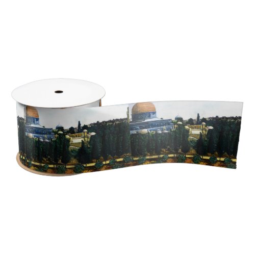 Dome of the Rock Jerusalem Satin Ribbon