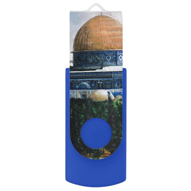 Dome of the Rock, Jerusalem USB Flash Drive (Front Vertical)