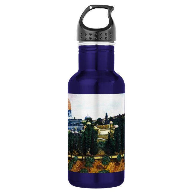 Dome of the Rock, Jerusalem Water Bottle (Front)