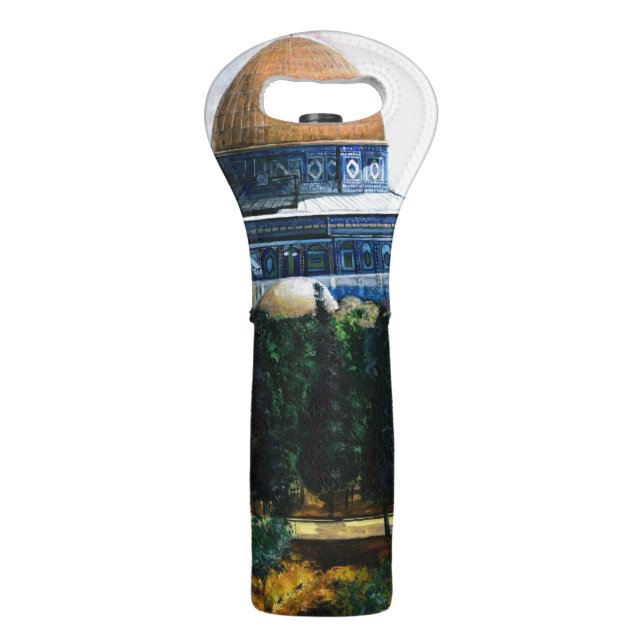 Dome of the Rock, Jerusalem Wine Bag (Back)