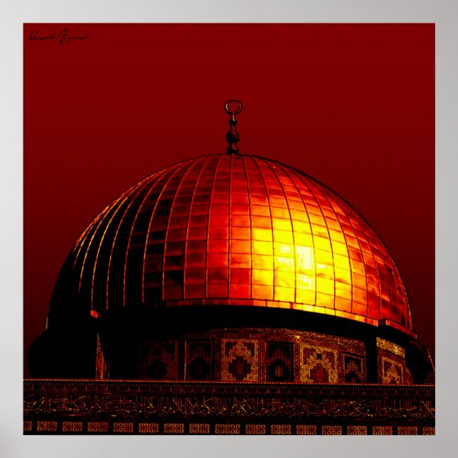 Dome of the Rock Poster (Front)