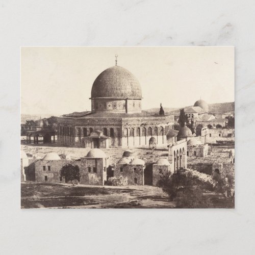 Dome of the Rock Temple Mount Jerusalem Postcard