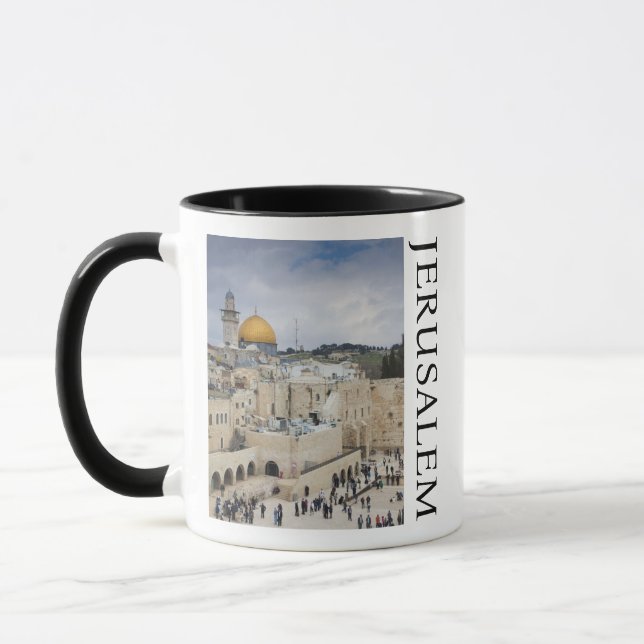 Dome of the Rock | Western Wall Plaza, Jerusalem Mug (Left)
