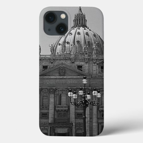 Dome St Peters Basilica Rome iPhone 13 Case