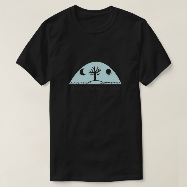 Dome Sweet Dome Flat Earth T-Shirt (Design Front)