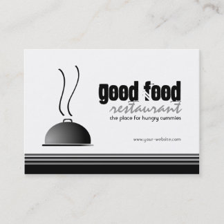 Domed Serving Platter Business Card