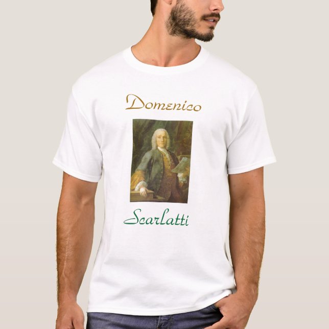 DOMENICO SCARLATTI T-Shirt (Front)