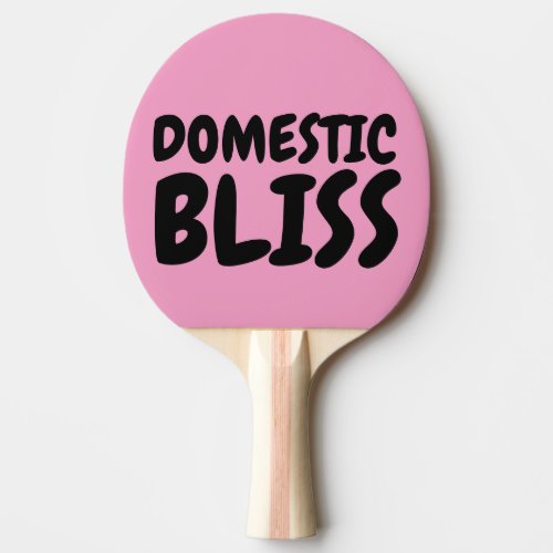 DOMESITC BLISS PING PONG PADDLES