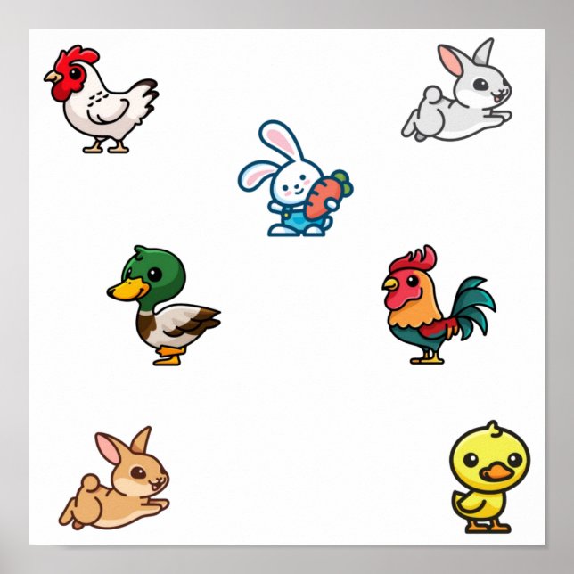 Domestic animal poster (Front)