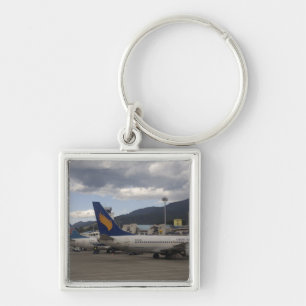 Domestic Chinese jet airliners lined up at Keychain