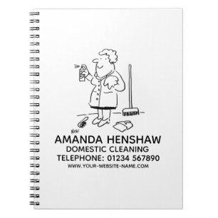 Domestic Cleaning Promotional Notebook