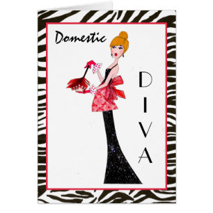 “Domestic Diva”  Cards