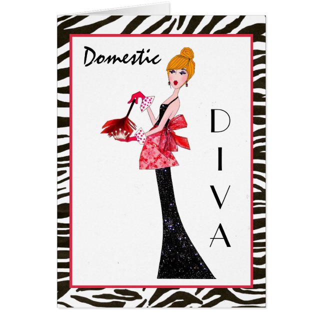 “Domestic Diva”  Cards (Front)