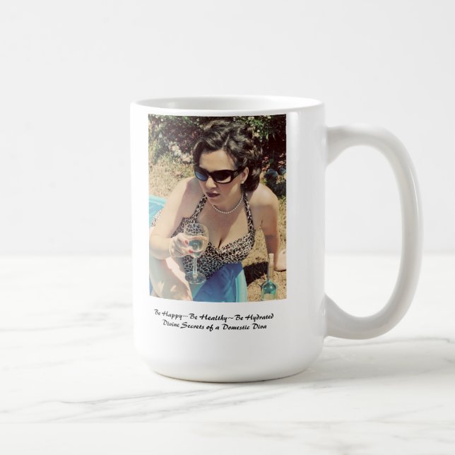 Domestic Diva Coffee/Tea/Booze Mug (Right)