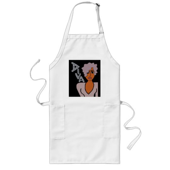 DOMESTIC DIVA LONG APRON Zazzle