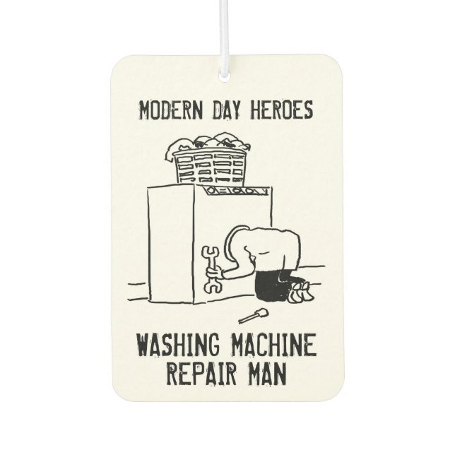 Domestic Engineers Cartoon Air Freshener (Front)