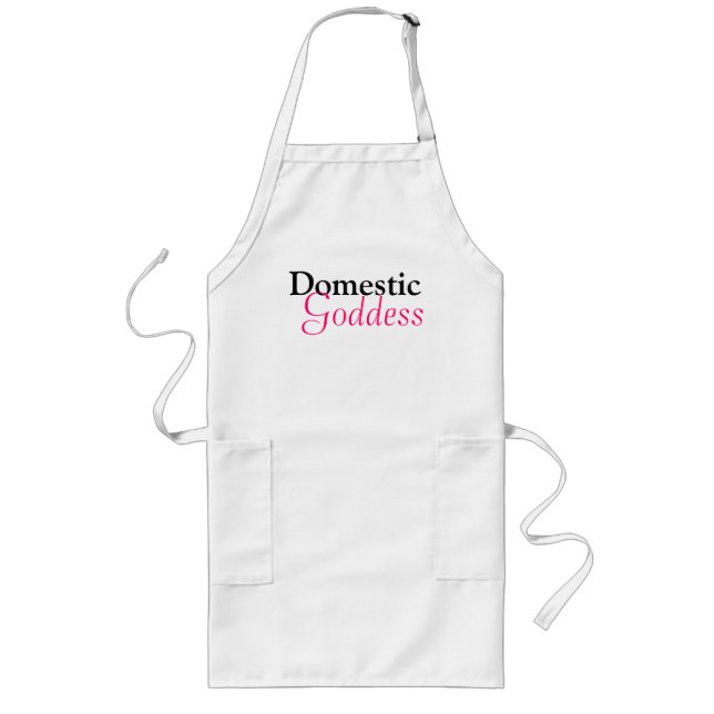 'Domestic Goddess' Apron (Front)